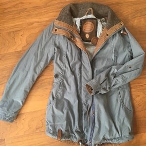 Naketano grey blue jacket size large
